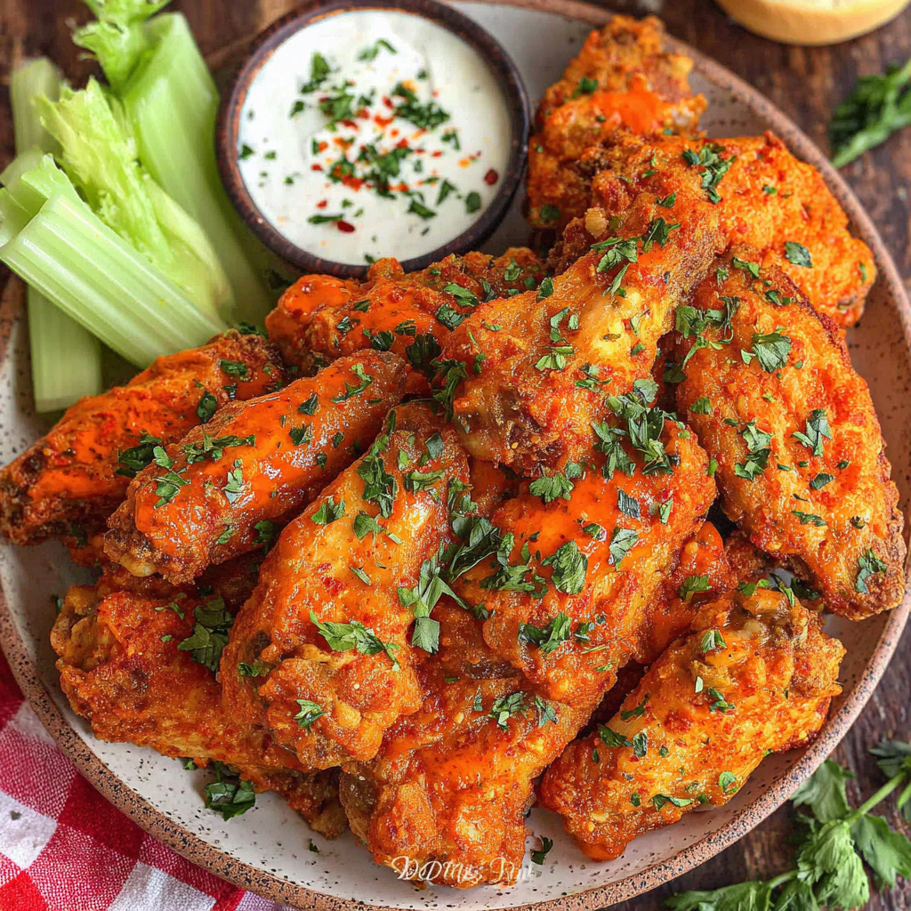Baked Buffalo Wings