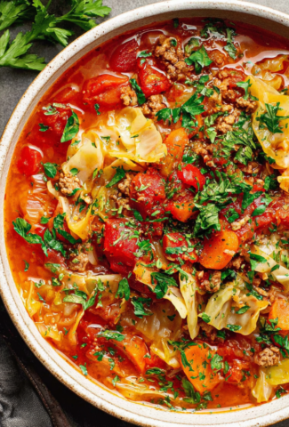 Cabbage Roll Soup Recipe
