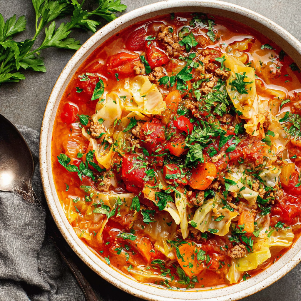 Cabbage Roll Soup Recipe