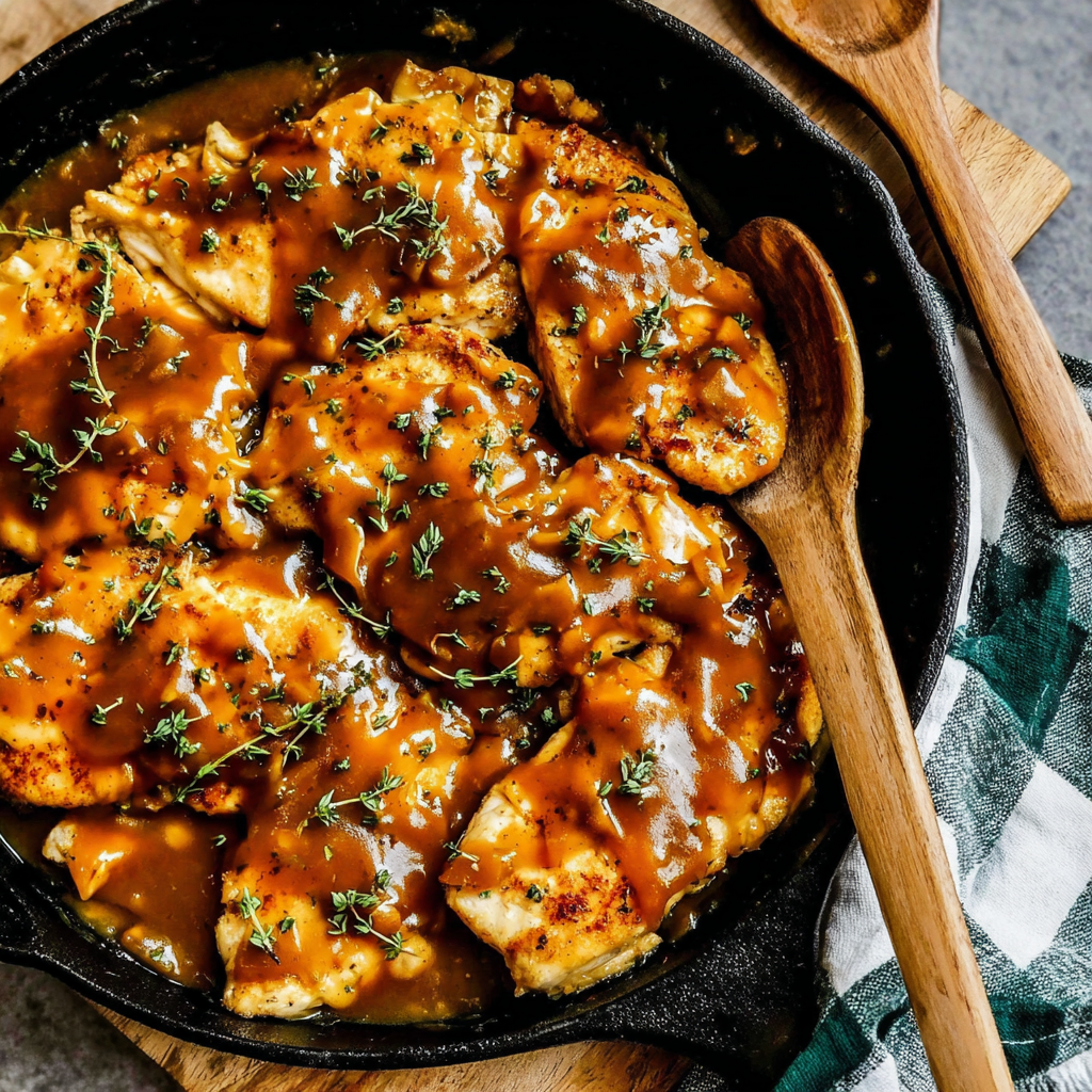 Chicken Gravy Skillet