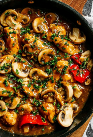 Chicken Gravy Skillet