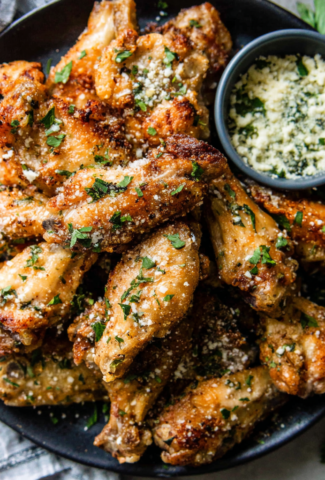 Garlic Parmesan Chicken Wings