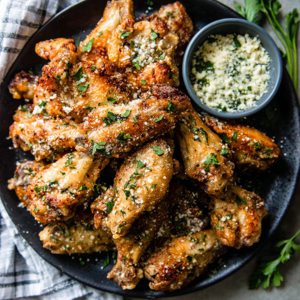 Garlic Parmesan Chicken Wings