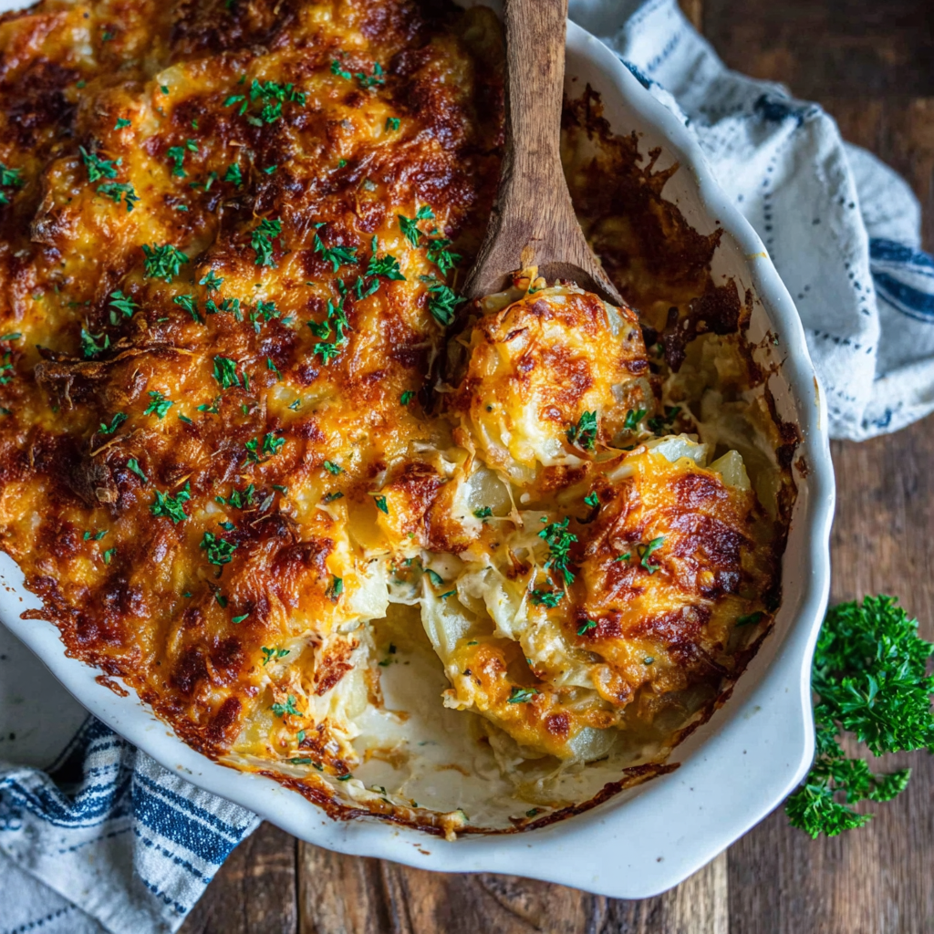 Loaded Scalloped Potatoes