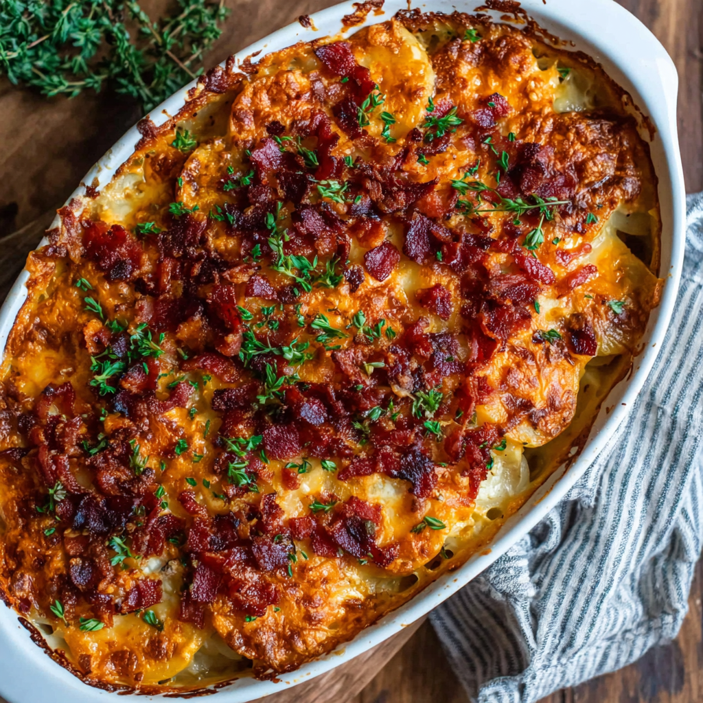 Loaded Scalloped Potatoes