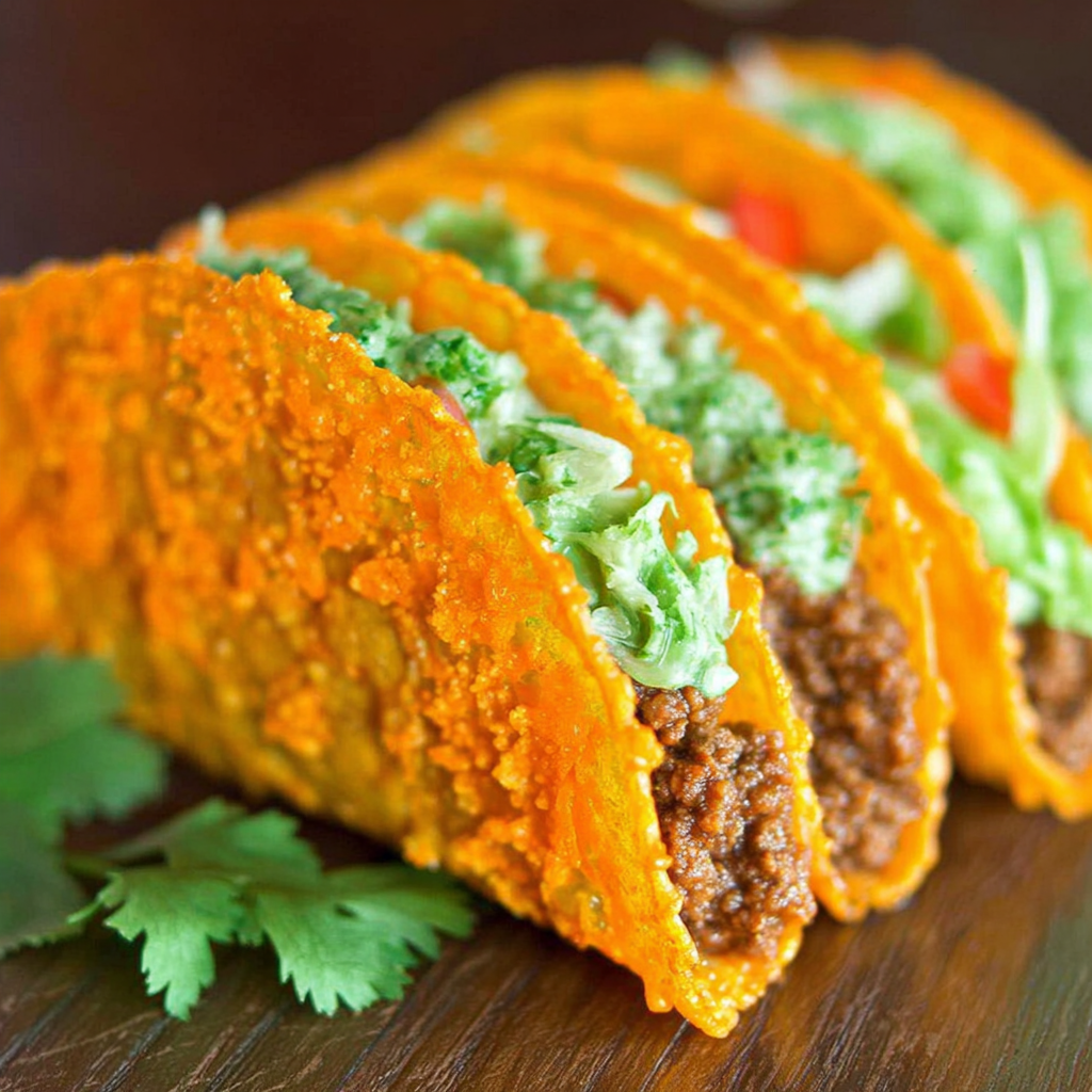 Low Carb Cheese Taco Shells