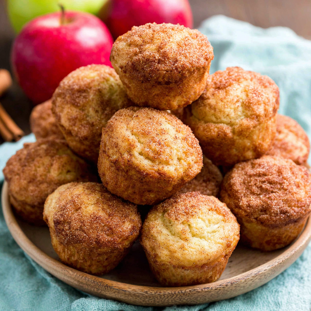 Mini Applesauce Muffins