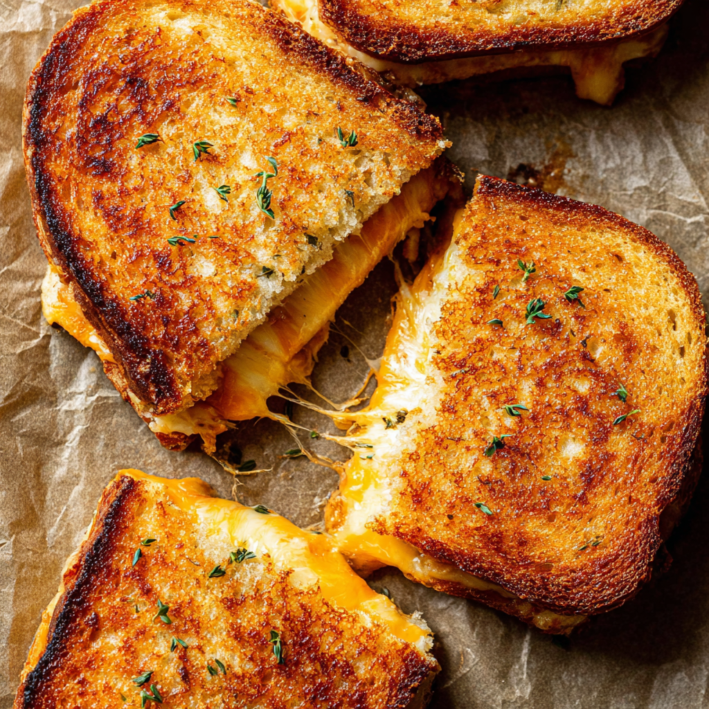 Oven-Baked Grilled-Cheese