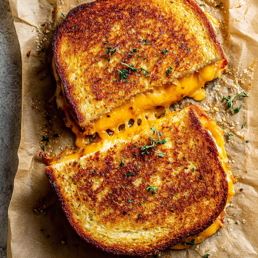 Oven-Baked Grilled-Cheese