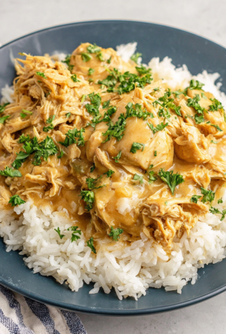Slow Cooker Chicken and Gravy