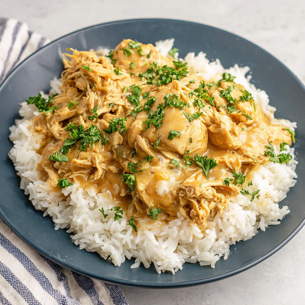 Slow Cooker Chicken and Gravy