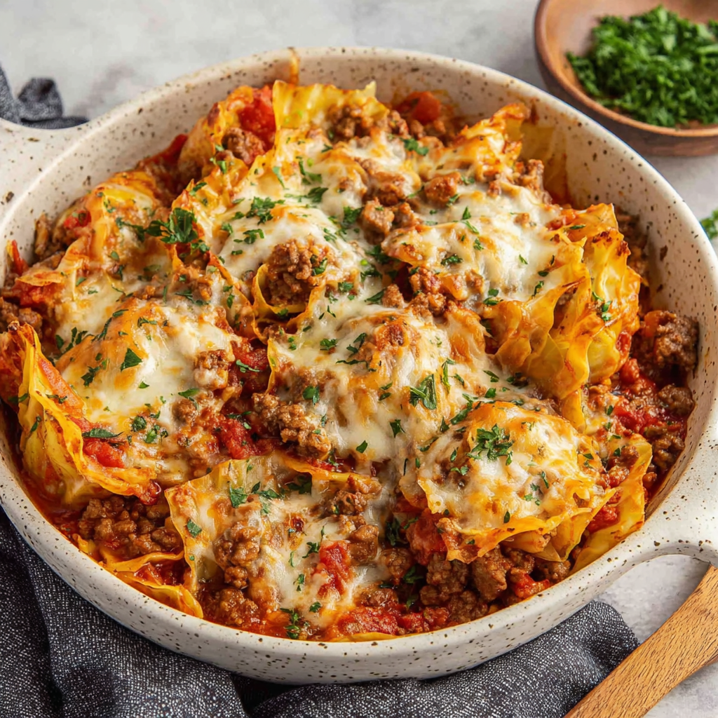 Stuffed Cabbage Roll Casserole