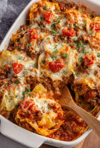 Stuffed Cabbage Roll Casserole