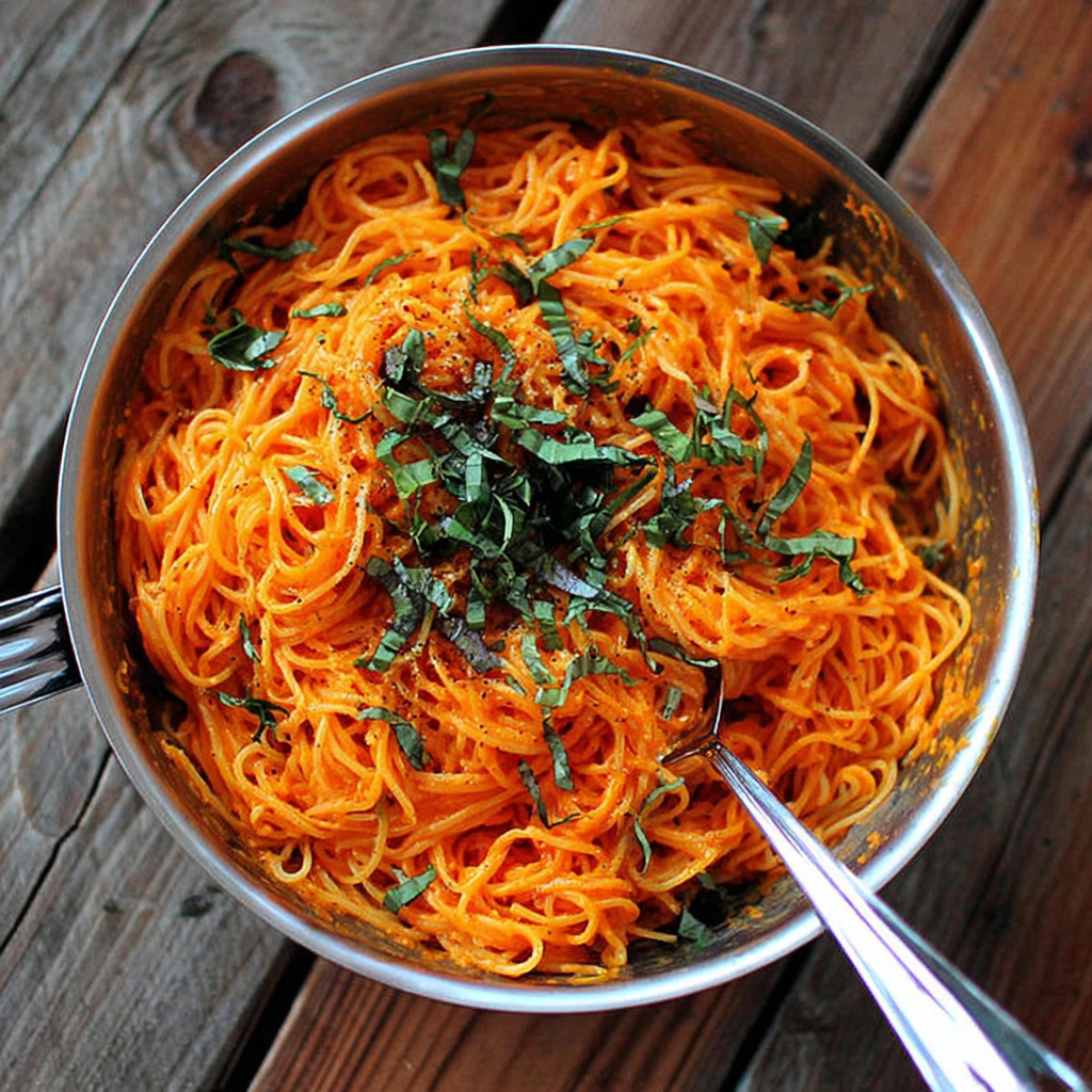 Tomato Cream Sauce Pasta