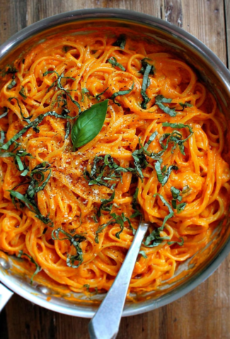 Tomato Cream Sauce Pasta