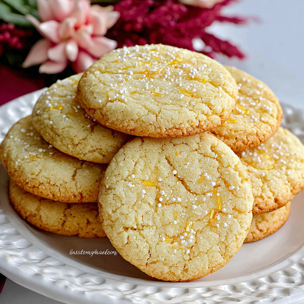 Vanilla Sugar Cookies