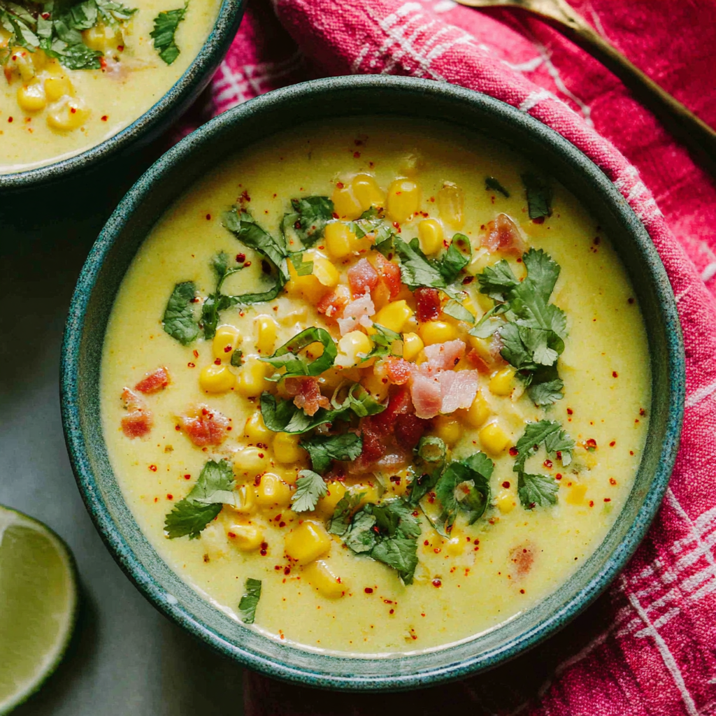 corn gazpacho soup