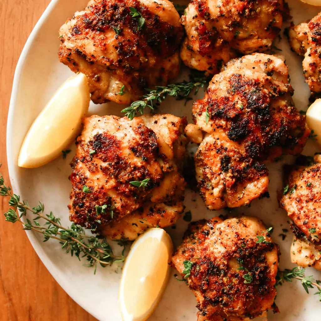 Air Fryer Chicken Thighs