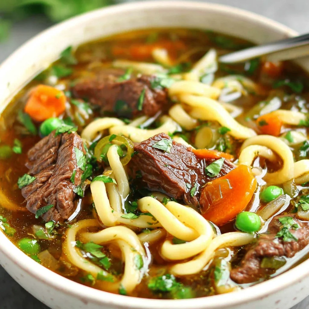 Beef Noodle Soup