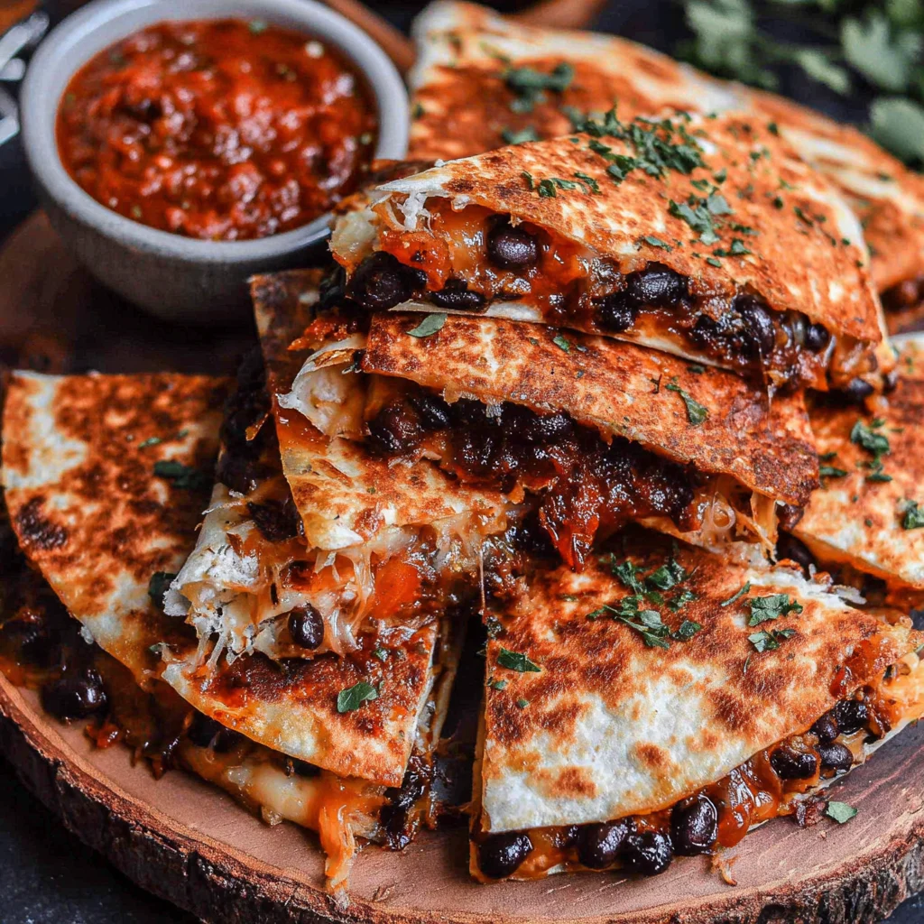 Black Bean Quesadillas