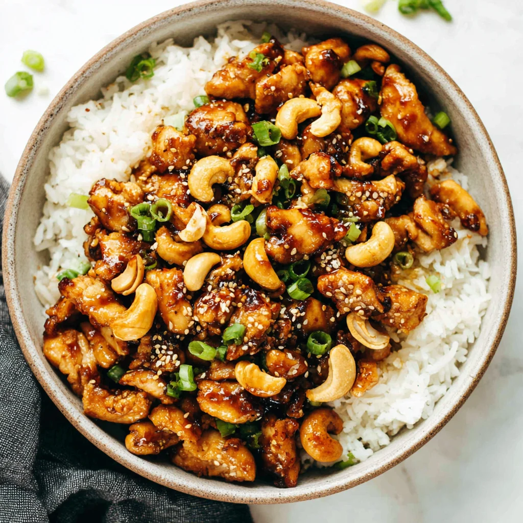 Cashew Chicken Recipe