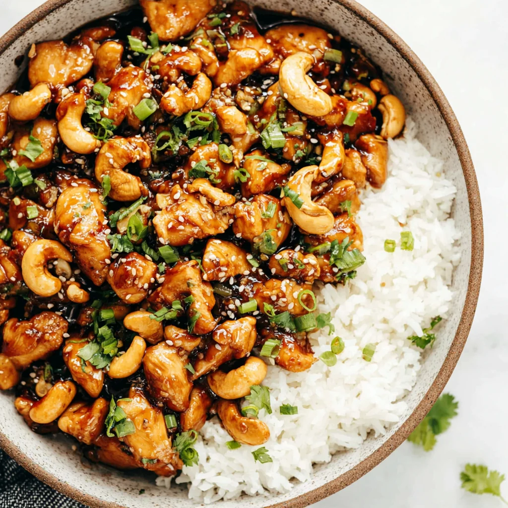 Cashew Chicken Recipe