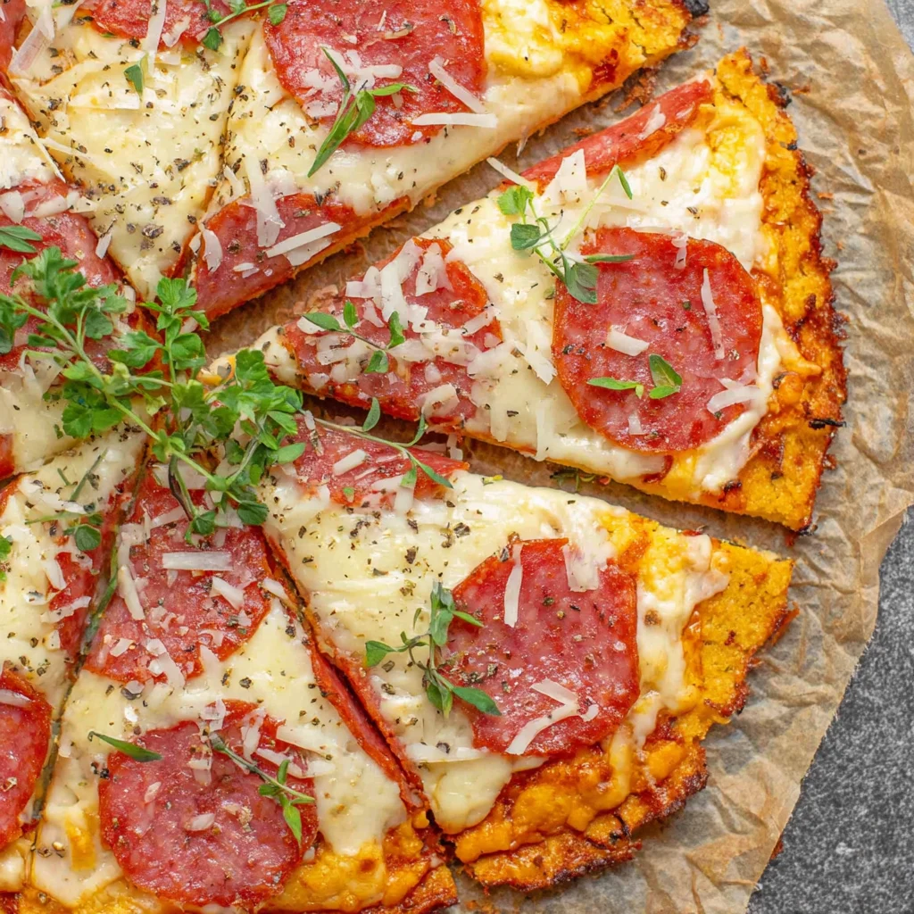 Cottage Cheese Pizza Crust