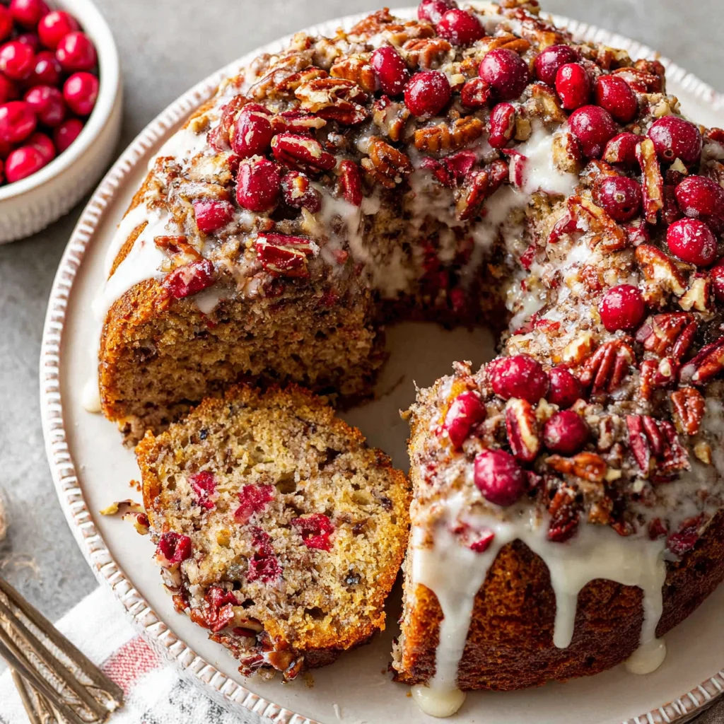 Cranberry Pecan Cake