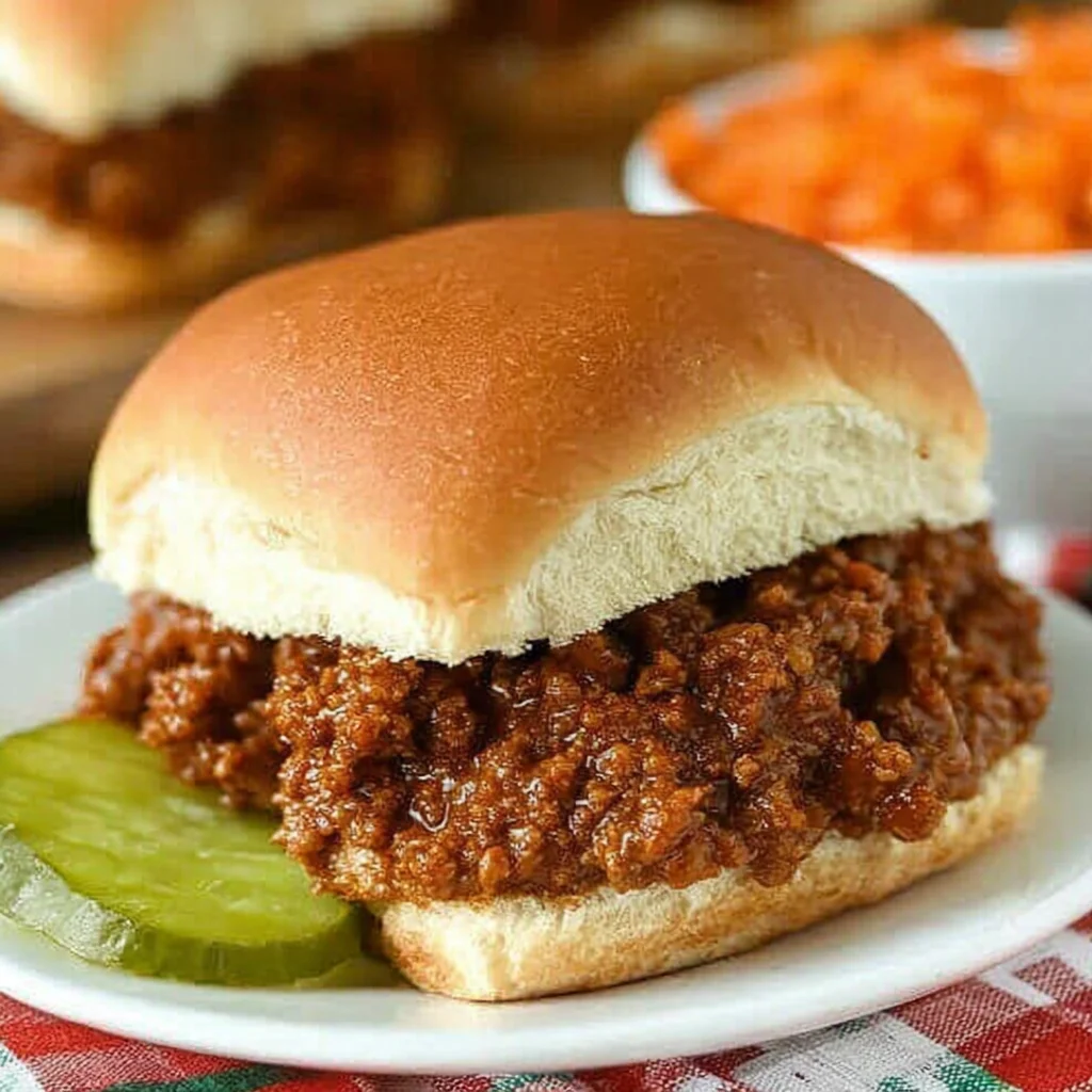 Crock Pot Sloppy Joes