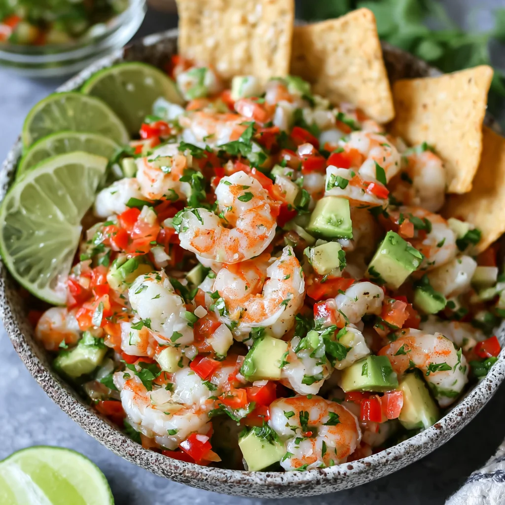 Easy Shrimp Ceviche