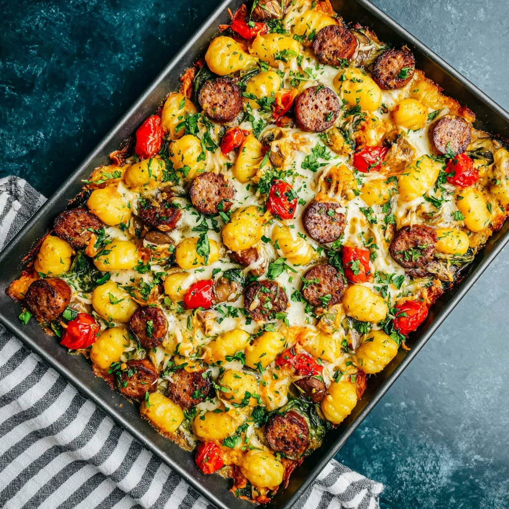 Gnocchi and Sausage
