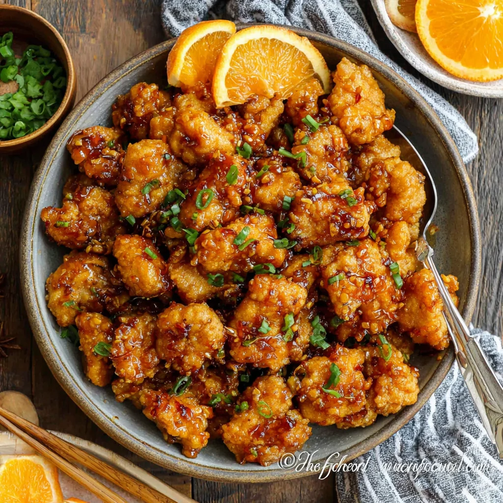 Homemade Orange Chicken