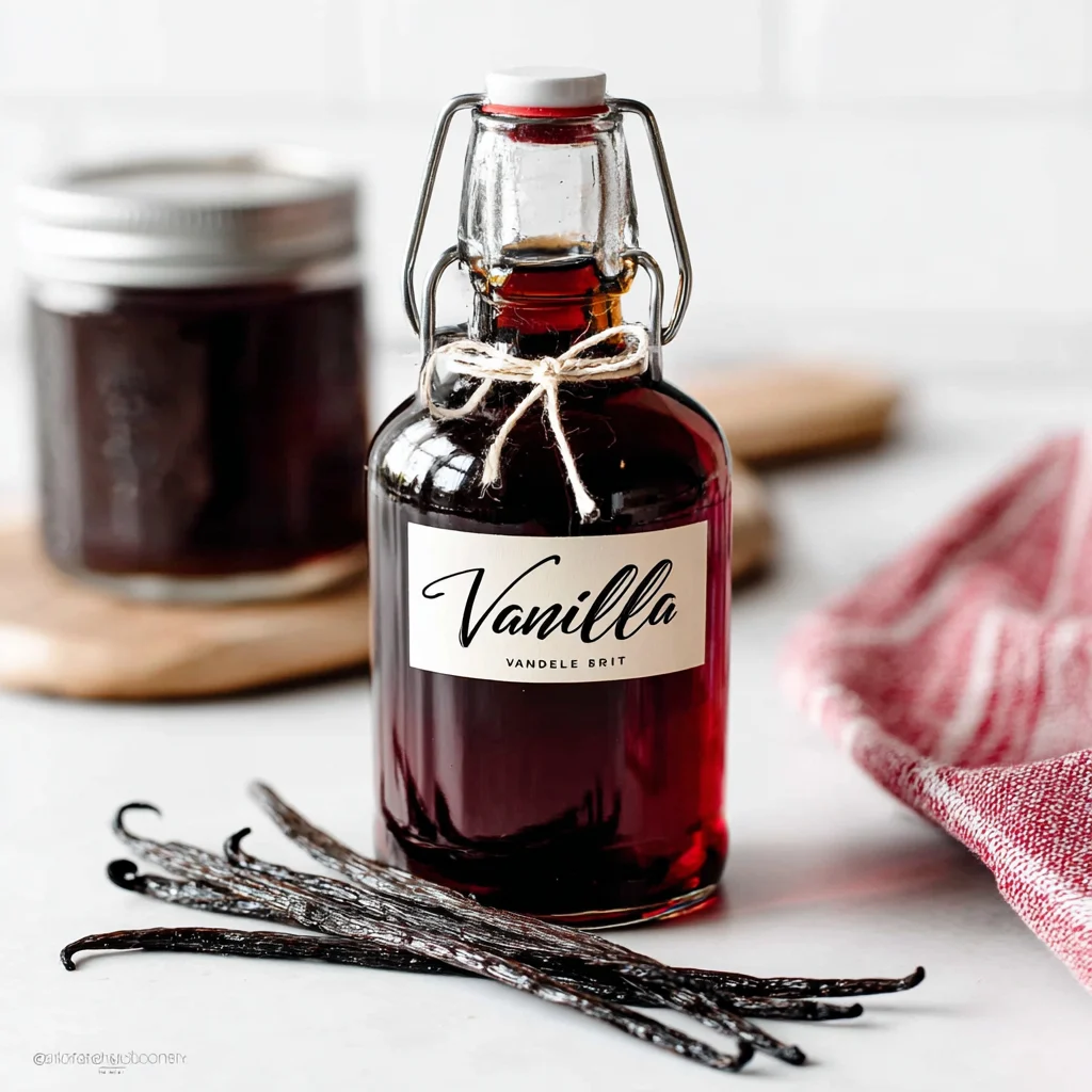Homemade Vanilla Extract