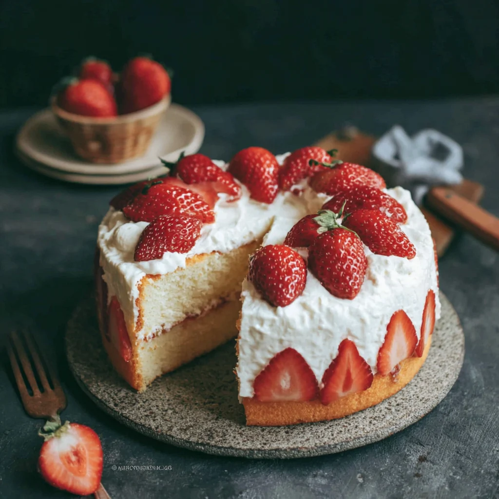 Japanese Strawberry Cake