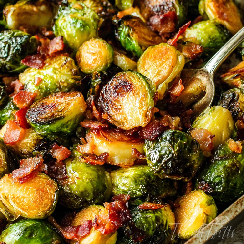 Maple Bacon Brussels Sprouts