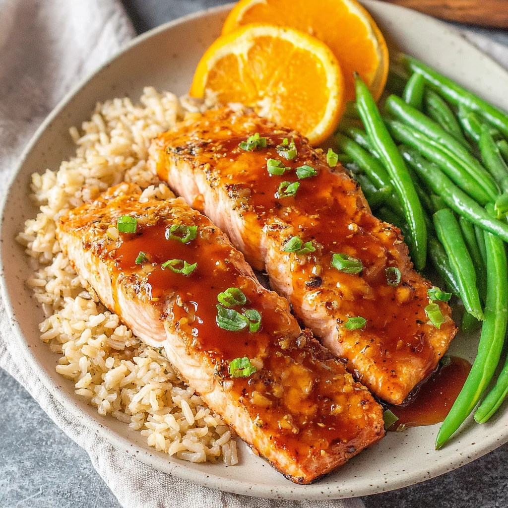 Maple Glazed Salmon