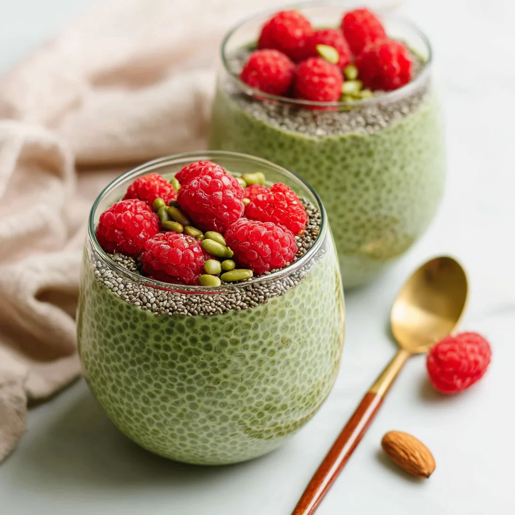 Matcha Chia Pudding