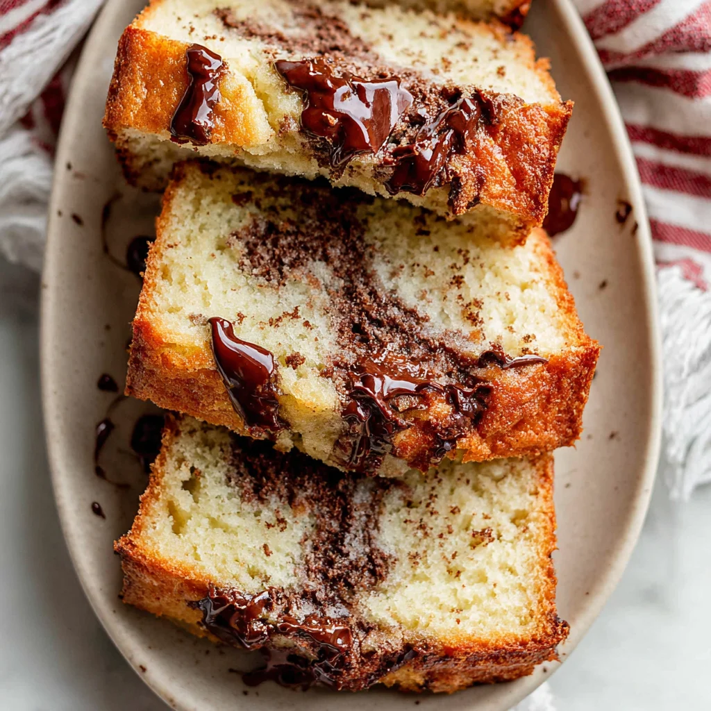 Nutella Pound Cake