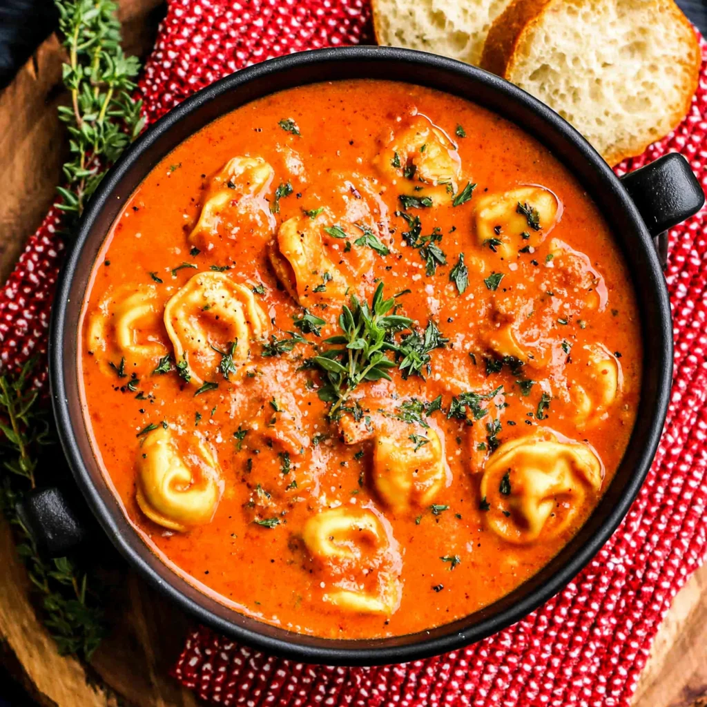 One-Pot Tortellini Soup