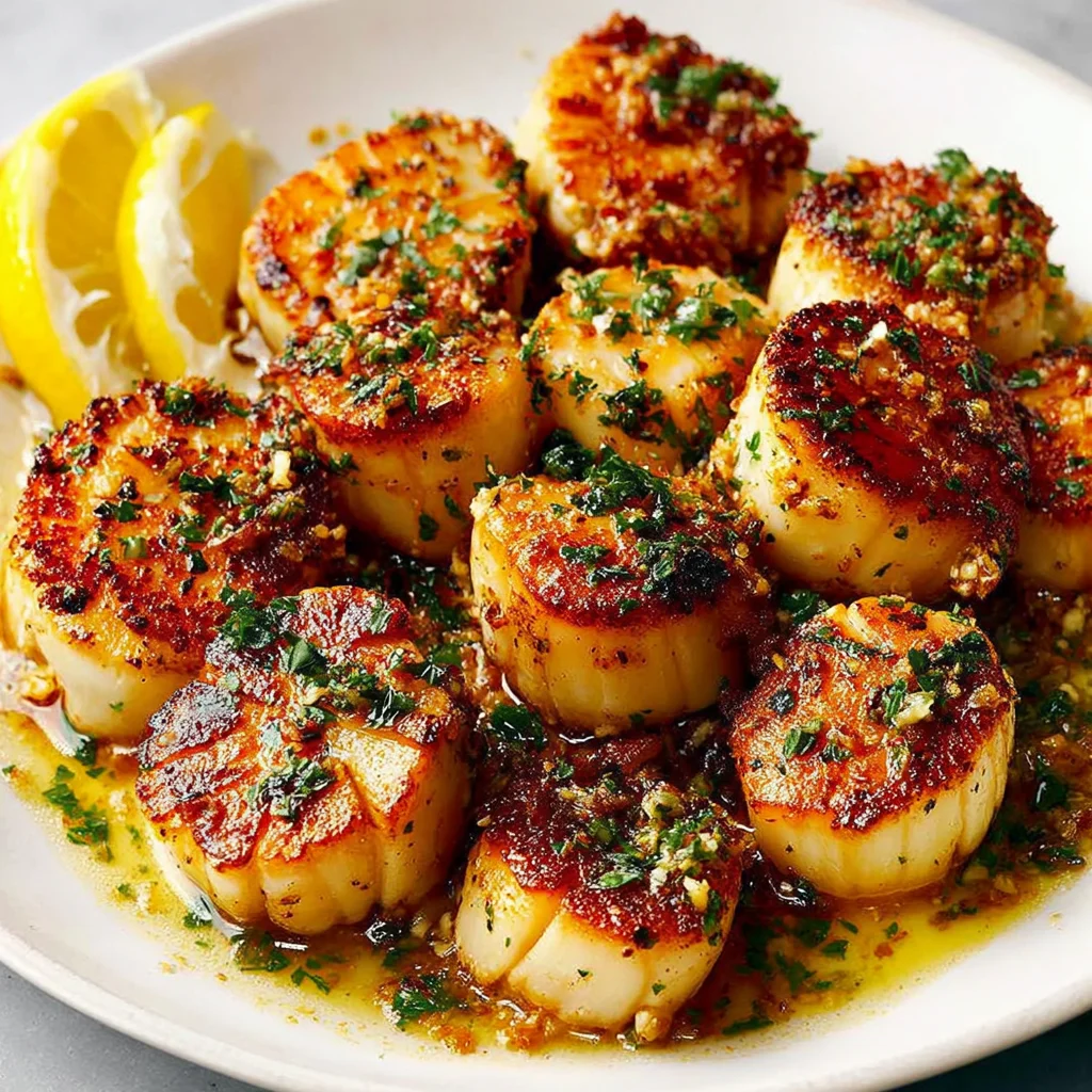 Pan Seared Scallops