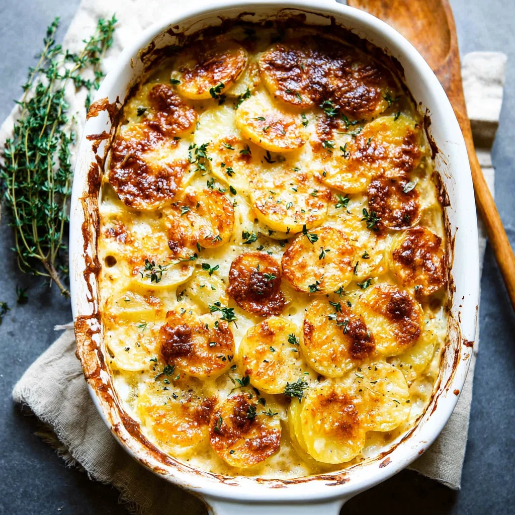 Potatoes au gratin