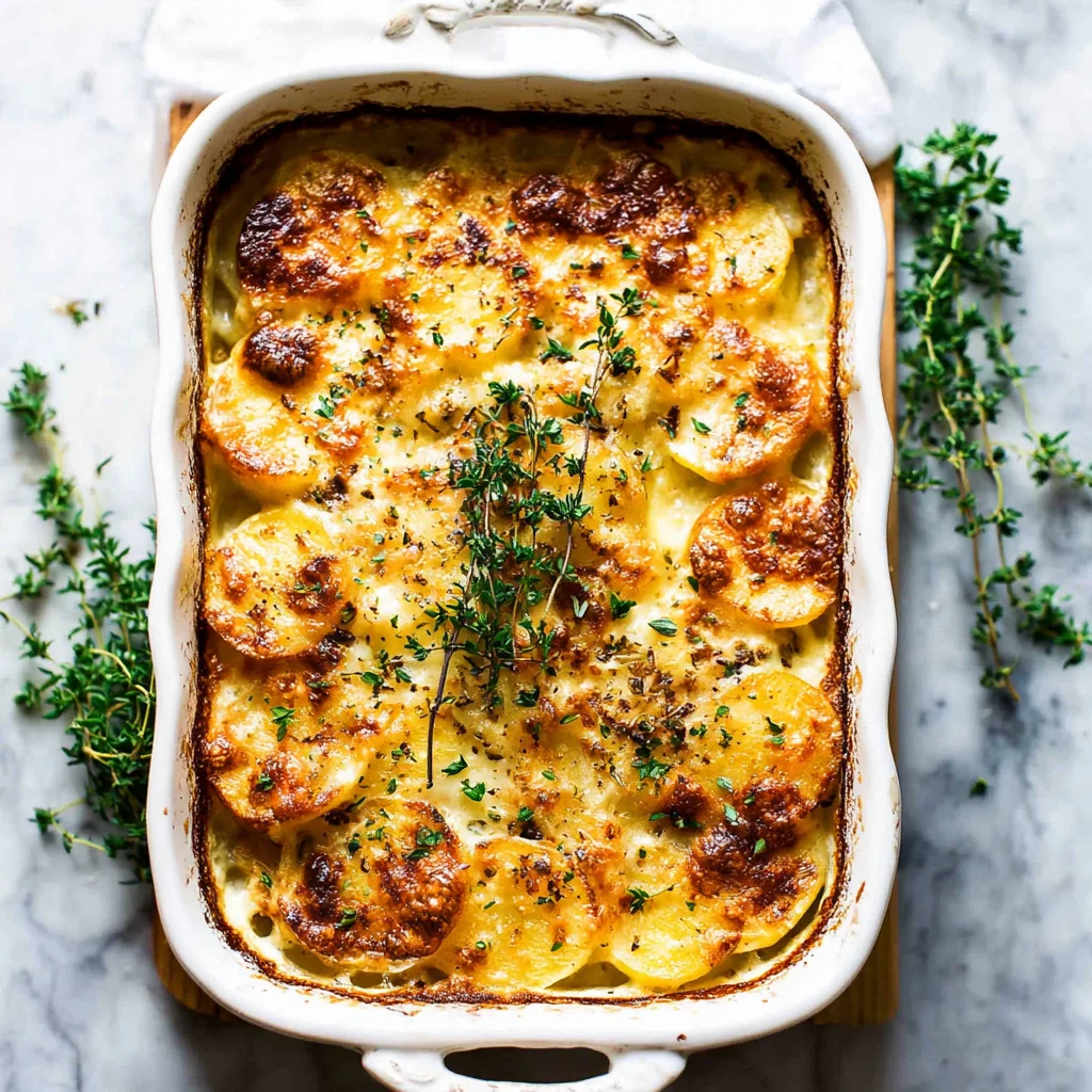 Potatoes au gratin
