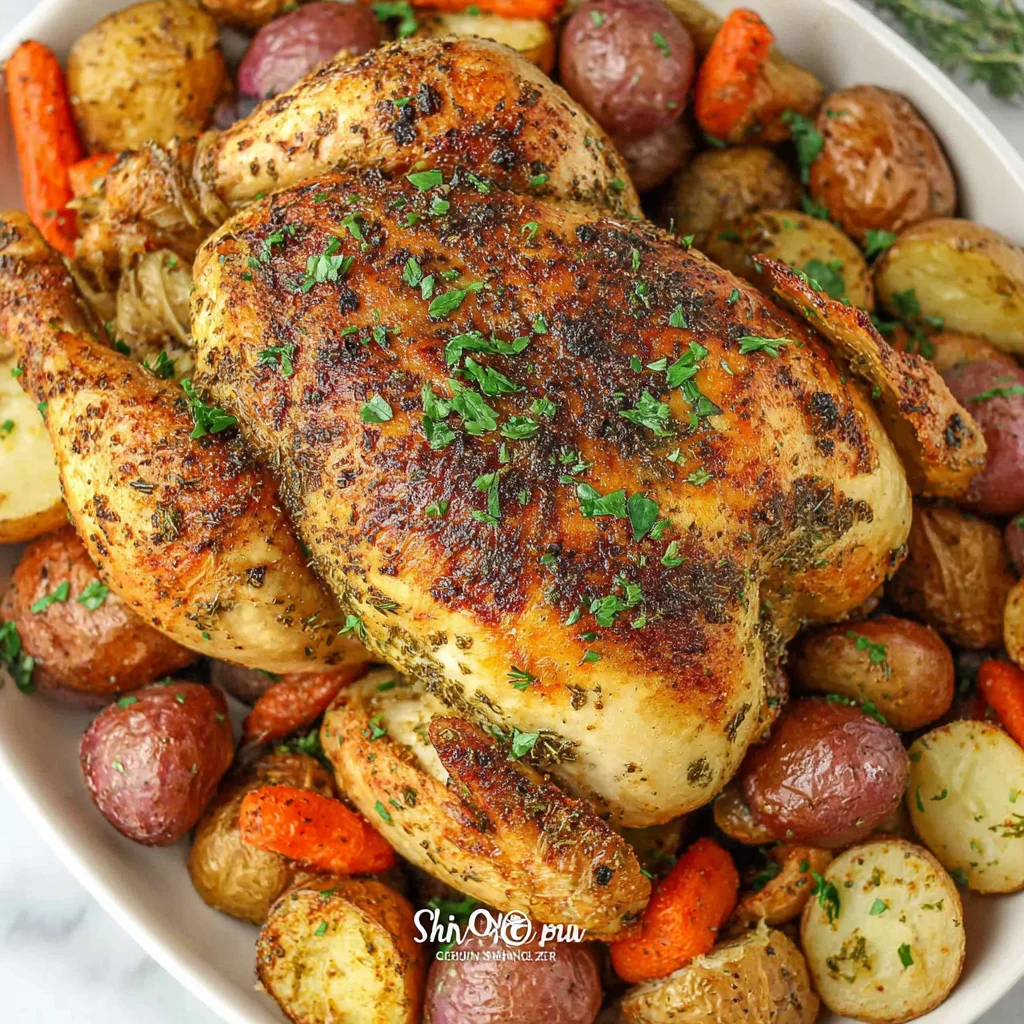 Roast chicken recipe