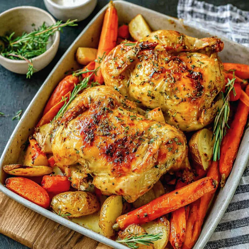 Roasted Cornish Hen Recipe