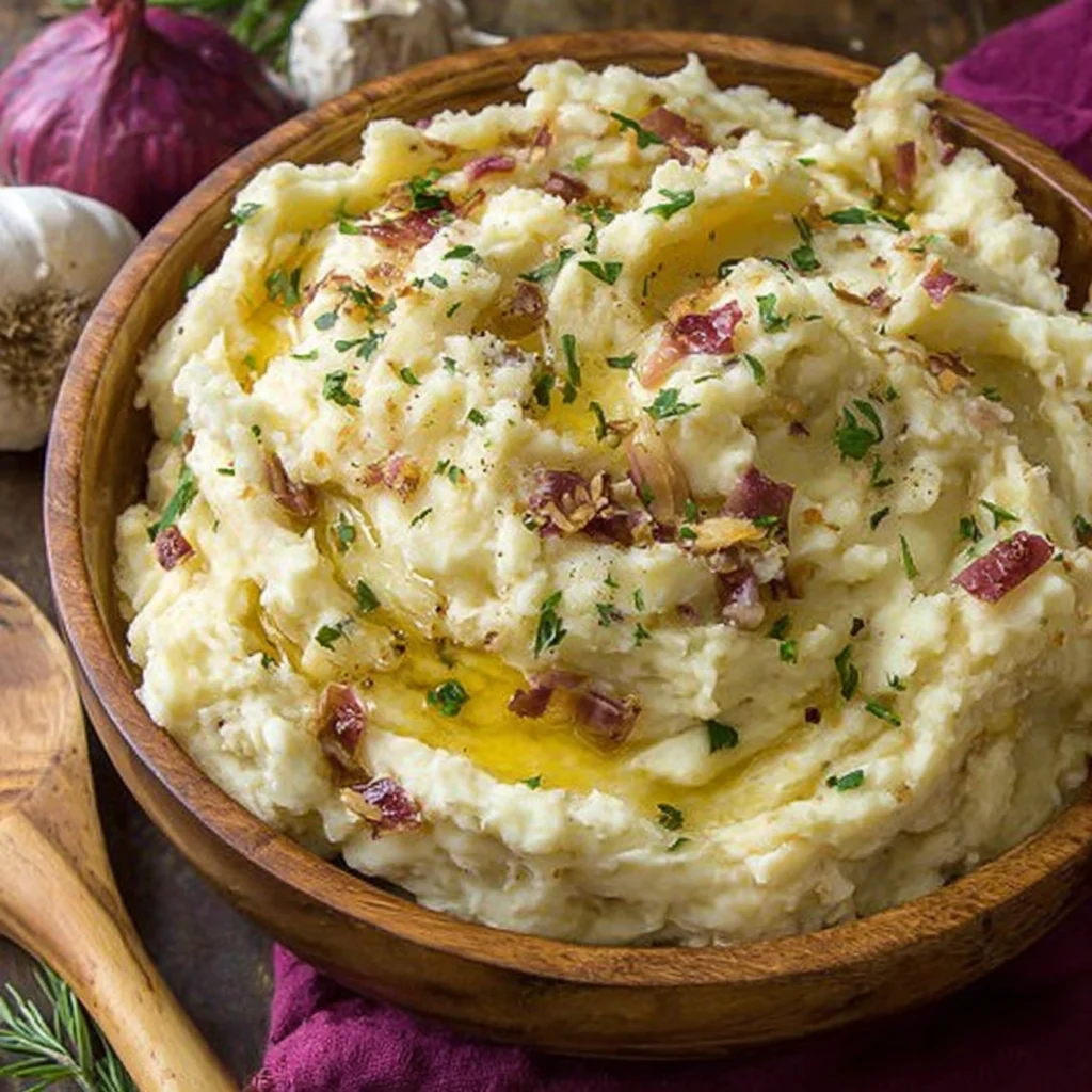 Roasted Garlic Mashed Potatoes