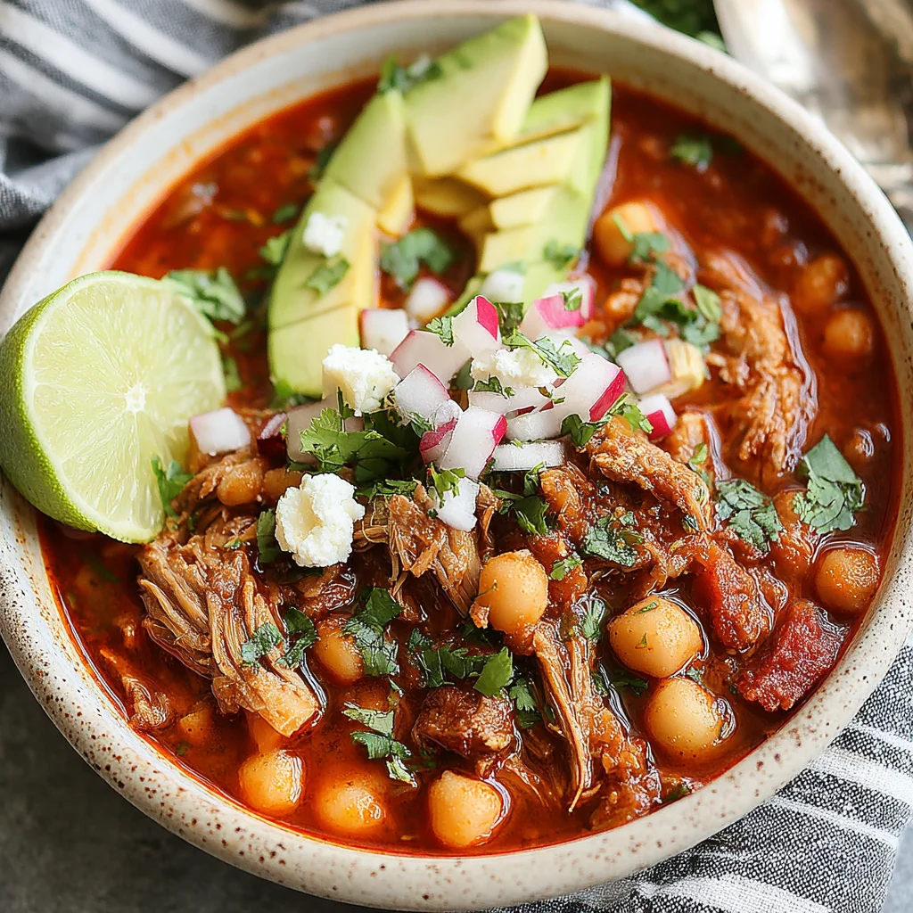 Slow Cooker Pork Pozole