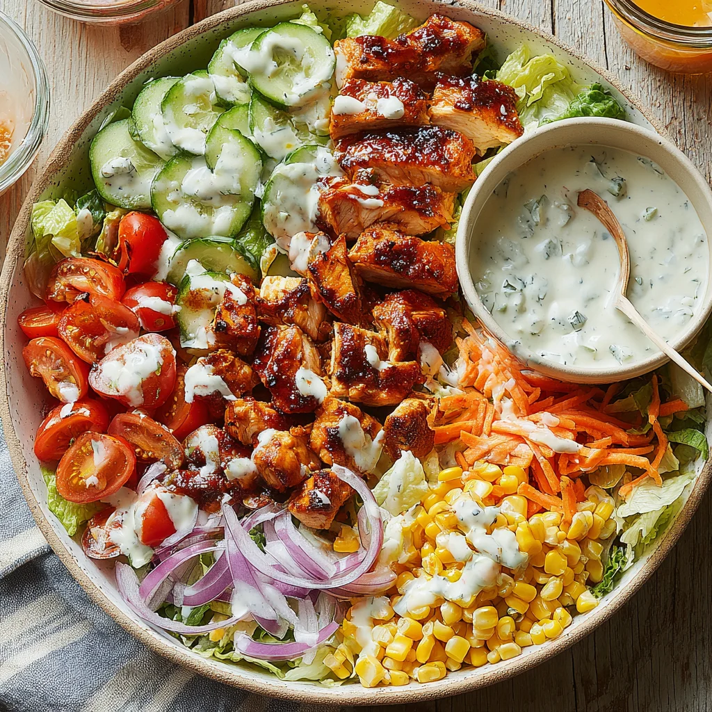 BBQ Chicken Salad
