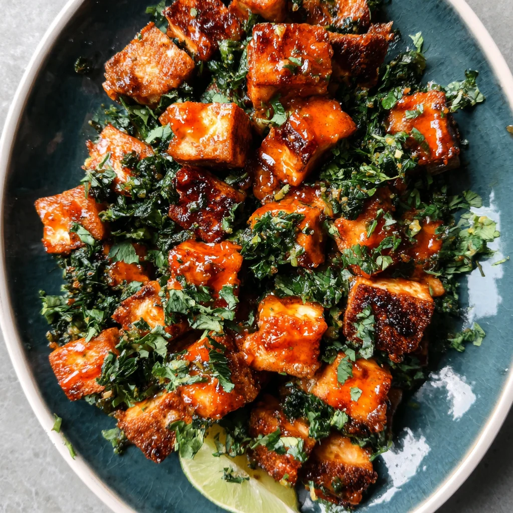 Crispy Buffalo Tofu