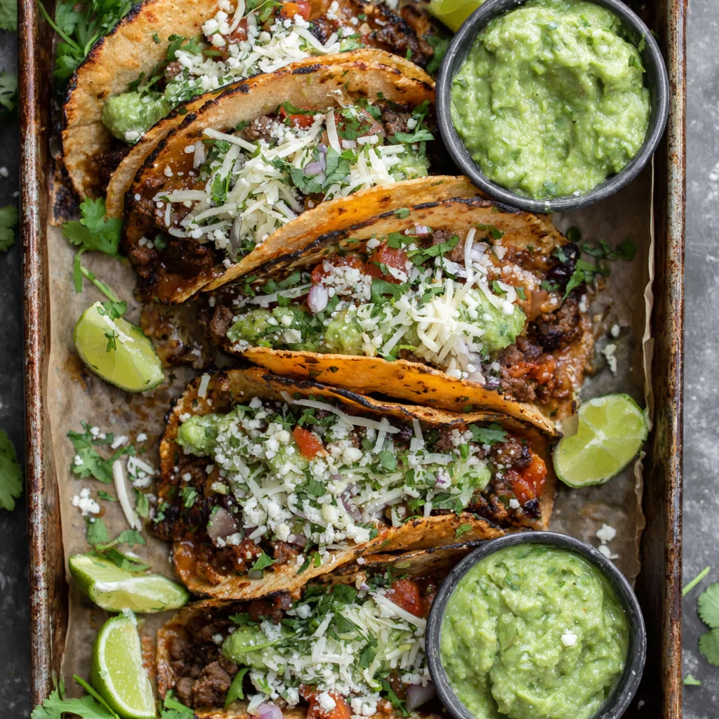 Crispy Chipotle Beef Tacos