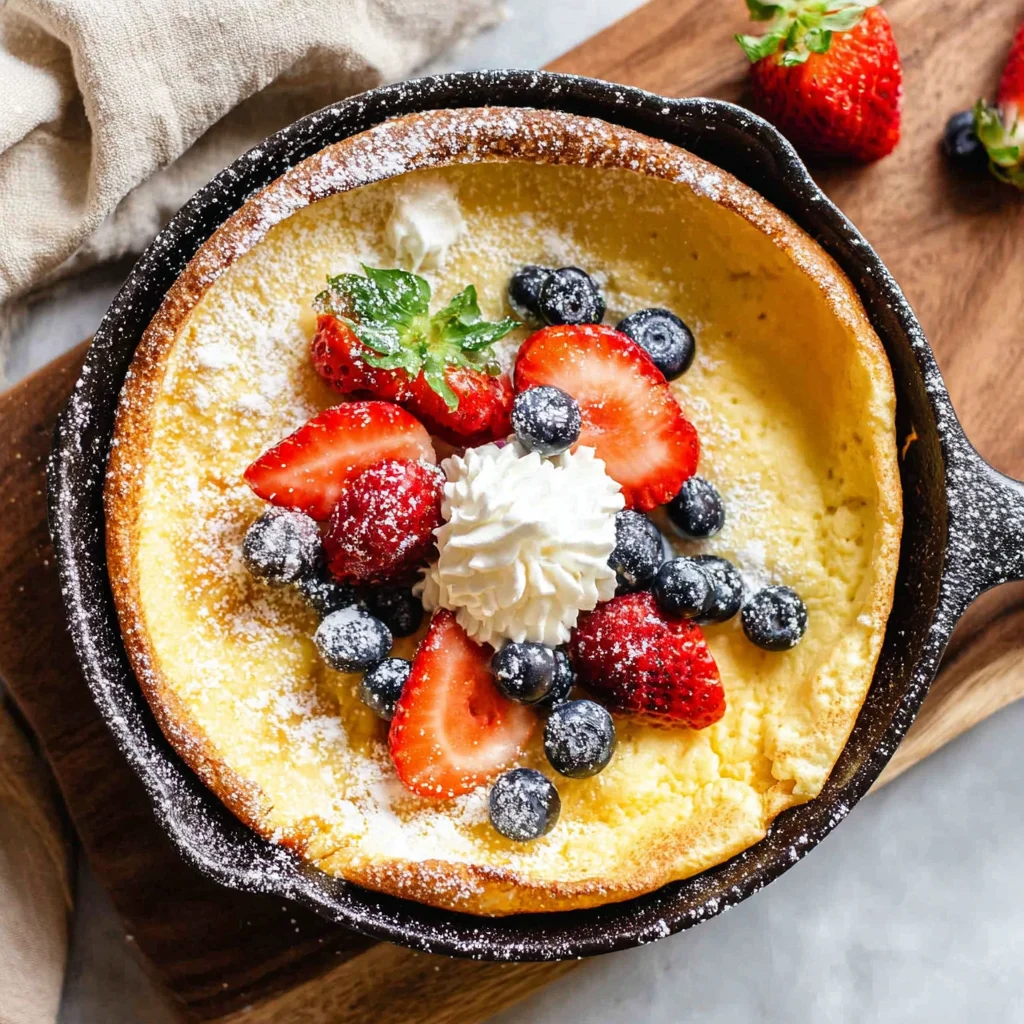 Dutch baby recipe
